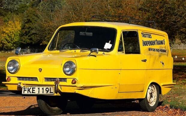 The Reliant Regal from Only Fools & Horses